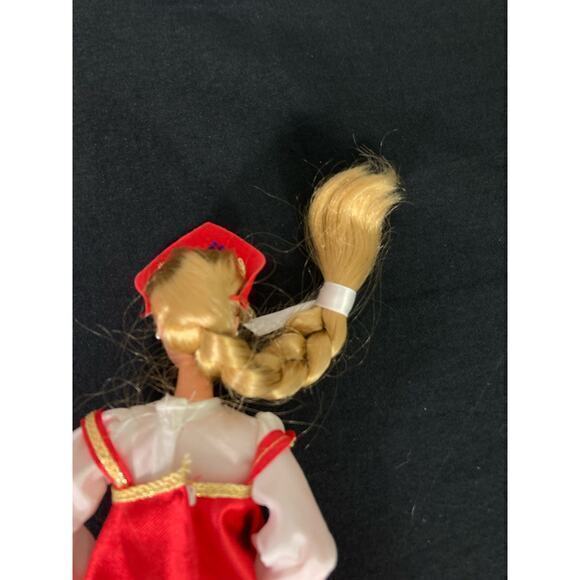 Russian Barbie Doll‎ Dolls Of The World 1966 Blonde Braid Light Complexion - Picture 9 of 11